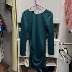 NWT Emerald green Zara dress